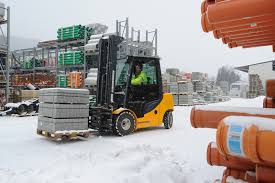 Forklift Winter Driving Conditions