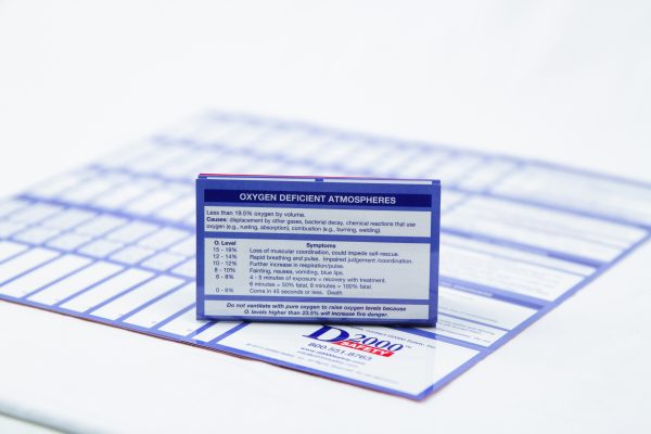 Confined Space Laminated Reference Cards - Image 3